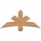 Ekena Millwork Davenport Timber Gable Bracket, Western Red Cedar, 48"W x 22"H x 1 1/2"D x 5 1/2"F, 11/12 Pitch GBW048X22X0206DAV00SWR - alternate 1